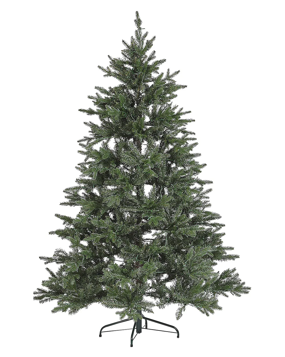 Árbol de Navidad Artificial con Luces LED FIDDLE 180 cm Verde Abeto - Vista 6