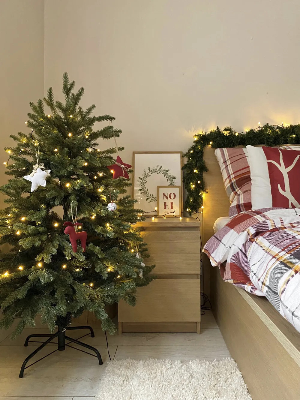 Árbol de Navidad Artificial HUXLEY 120 cm Verde Abeto - Vista 3