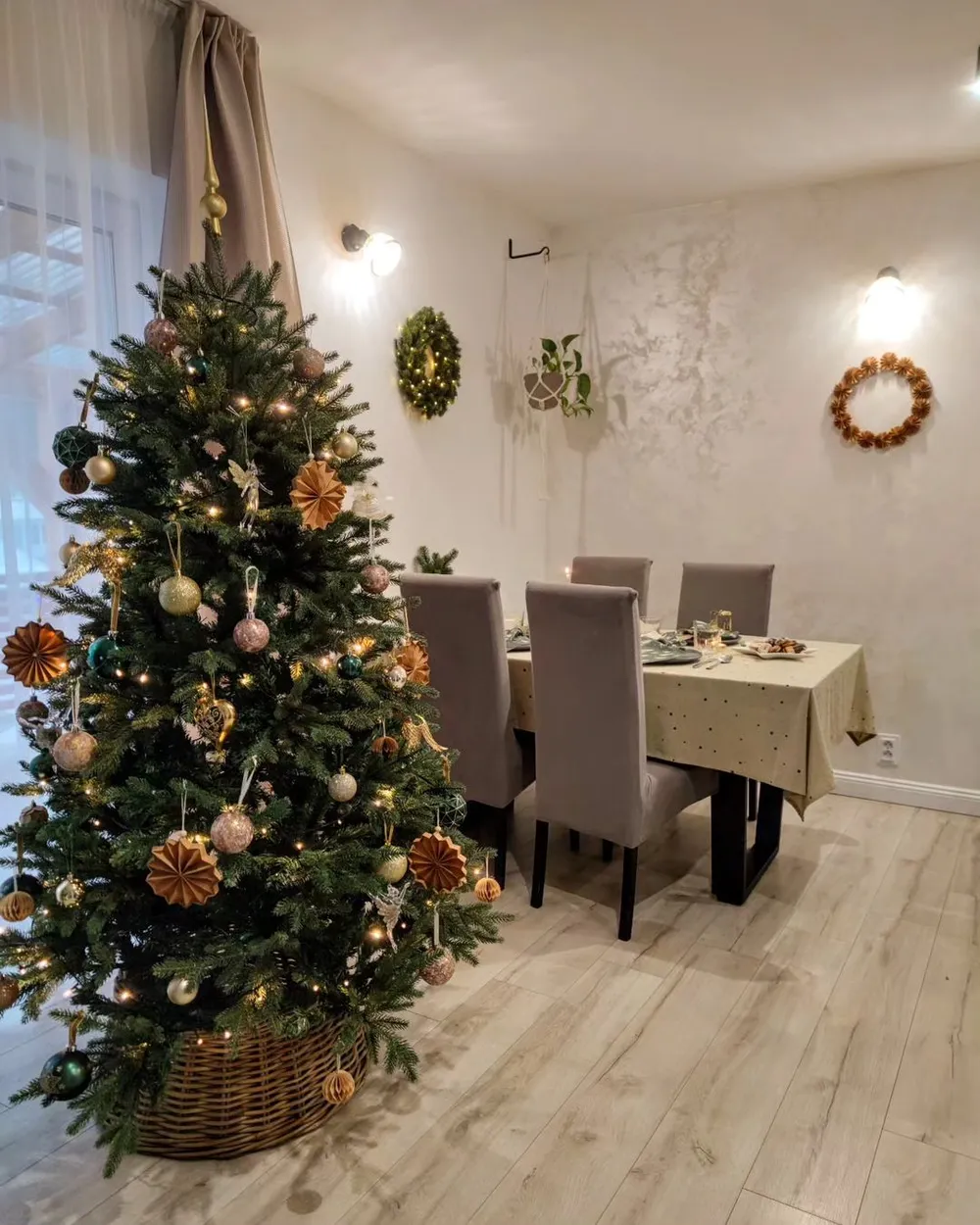 Árbol de Navidad Artificial HUXLEY 180 cm Verde Abeto - Vista 9