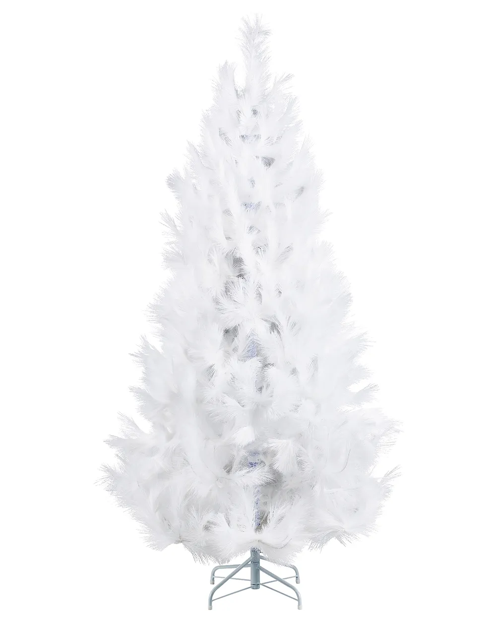 Árbol de Navidad Artificial TALBOT 180 cm Blanco Nevado