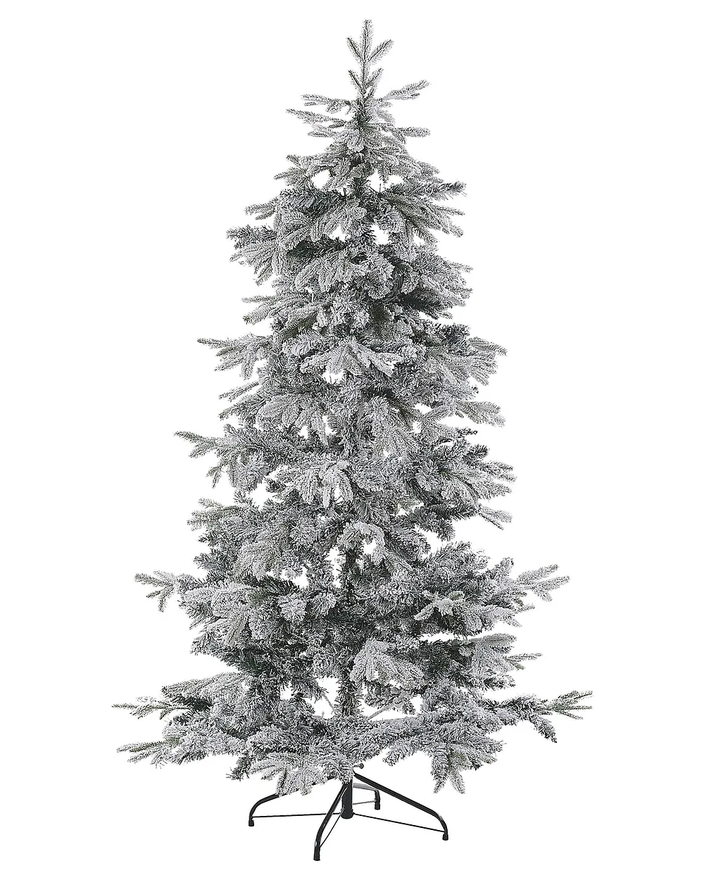 Árbol de Navidad Artificial Nevado TOMICHI 180 cm Blanco Nevado